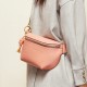2025 new genuine leather bags, crossbody chest bags for women, trendy small bags, versatile genuine leather waist bags for women, trendy instagram.