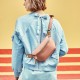2025 new genuine leather bags, crossbody chest bags for women, trendy small bags, versatile genuine leather waist bags for women, trendy instagram.