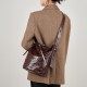 Retro Classic Genuine Leather Women's Bag, 2025 New Bucket Bag, Stylish Niche Hand-Scraped Cowhide Single-Shoulder Crossbody Tote Retro Classic Genuine Leather Women's Bag, 2025 New Bucket Bag, Stylish Niche Hand-Scraped Cowhide Single-Shoulder Crossbody Tote