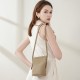 Large screen mobile phone bag for women, 2025 new style, compact and lightweight top-grain cowhide crossbody bag Bucket Bag