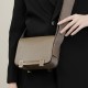 New Geta Clog bag, genuine leather women's bag, wide shoulder strap, single shoulder crossbody bag, versatile stewardess bag, small square bag New Geta Clog bag, genuine leather women's bag, wide shoulder strap, single shoulder crossbody bag, versatile stewardess bag, small square bag