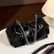 Chanel-style genuine leather women's bag, luxurious and fashionable crossbody bag, 2025 new tote bag, autumn shoulder crossbody bag Chanel-style genuine leather women's bag, luxurious and fashionable crossbody bag, 2025 new tote bag, autumn shoulder crossbody bag