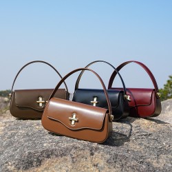 2025 New Women's Commuter Genuine Leather Bags, Large-Capacity Mother's Crossbody Bags, Luxury Handbags