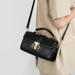 2025 new embossed lattice women's bags, popular versatile crossbody small bags, luxury gift genuine leather women's bags.