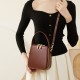 Carefully selected Genuine leather underarm bag for women, 2025 new style dumpling bag, fashionable shoulder bag, luxury chain bag, crossbody bag