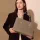 Yan Genuine Leather Women's Bag, 2025 New Brand Large Commuter Bag, Large-Capacity Top-Grain Cowhide Tote Bag