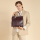 Vintage top-grain cowhide tote bag, 2025 new style spring and summer crossbody bag, large-capacity bucket shoulder genuine leather handbag