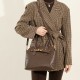 Top-Grain Cowhide Leather Commuter Bag, a High-End Underarm Handbag Top-Grain Cowhide Leather Commuter Bag, a High-End Underarm Handbag