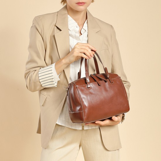 Large-capacity women's bag, 2025 new style, high-end spring and summer A stylish, versatile, casual, and trendy commuter handbag.