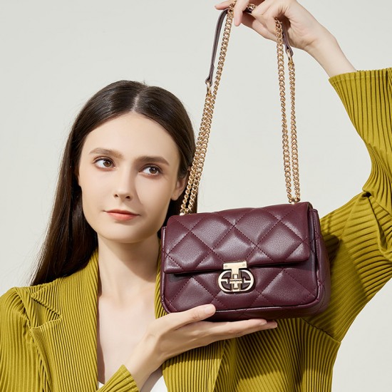 2025 new genuine leather women's bags, small crossbody bags, summer shoulder chain bags for women 2025 new genuine leather women's bags, small crossbody bags, summer shoulder chain bags for women