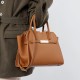 Spring Seasonal luxury leather bags for women, 2025 new stylish platinum bags, large-capacity mother's commuter handbags.