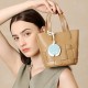 Niche handmade genuine leather woven basket bag for women, 2025 new style, versatile and fashionable commuter cowhide shoulder crossbody bag