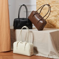 New top-grain cowhide large-capacity laptop bag, backpack, casual school bag, travel bag, and commuter bag.