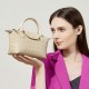 2025 new cowhide woven women's bag, dumpling bag, cell phone bag, handbag, crossbody bag