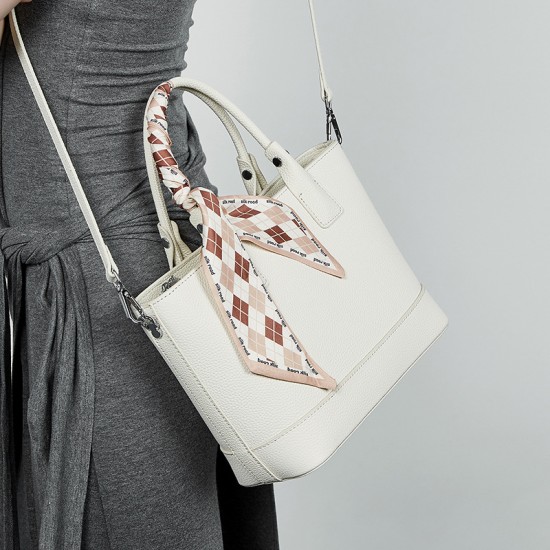 Genuine leather women's bag, 2025 new women's handbag, stylish mother's bag, large-capacity vegetable basket crossbody bag Genuine leather women's bag, 2025 new women's handbag, stylish mother's bag, large-capacity vegetable basket crossbody bag