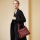 2025 new summer fashion large-capacity genuine leather handbag for middle-aged women