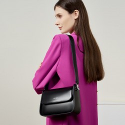 Saddle Bag for Women - Spring/Summer High-Quality Bags, 2025 New Trendy Small Design Leather Crossbody Bag for Women