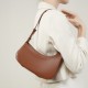 Niche Genuine Leather Design Kendall Jenner's Half Moon Bag, 2025 New Minimalist Single Shoulder Underarm Handbag Niche Genuine Leather Design Kendall Jenner's Half Moon Bag, 2025 New Minimalist Single Shoulder Underarm Handbag