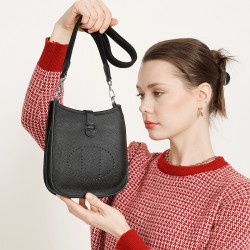 2025 New Style Top-Grade Cowhide Handbag for Women: Casual Handbag for Women, Spring/Summer New Style Retro Messenger Bag, Shoulder/Shoulder Bag