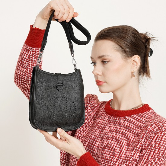 2025 New Style Top-Grade Cowhide Handbag for Women: Casual Handbag for Women, Spring/Summer New Style Retro Messenger Bag, Shoulder/Shoulder Bag 2025 New Style Top-Grade Cowhide Handbag for Women: Casual Handbag for Women, Spring/Summer New Style Retro Messenger Bag, Shoulder/Shoulder Bag