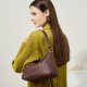 2025 new single-shoulder underarm bags, geometric bags, genuine leather pillow bags, top-grain cowhide crossbody commuter bags 2025 new single-shoulder underarm bags, geometric bags, genuine leather pillow bags, top-grain cowhide crossbody commuter bags