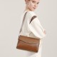 Women's bags, 2025 new spring and summer versatile, high-end, large-capacity genuine leather women's crossbody bag, single-shoulder pillow bag Women's bags, 2025 new spring and summer versatile, high-end, large-capacity genuine leather women's crossbody bag, single-shoulder pillow bag