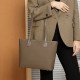 Large Capacity Genuine Leather Tote Bag, 2025 Spring/Summer New Style, High-End Niche Shoulder Bag, Fashionable and Versatile Bucket Bag