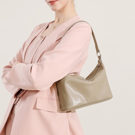 2025 top-grain vegetable-tanned cowhide vintage underarm classic Hobo bags, versatile spring and summer single-shoulder crossbody bags 2025 top-grain vegetable-tanned cowhide vintage underarm classic Hobo bags, versatile spring and summer single-shoulder crossbody bags