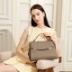 2025 New Autumn Genuine Leather Bag, Stylish and Elegant Women's Handbag, Simple and Casual Large-Capacity Single Shoulder Bag