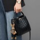 Women's Bucket Bag, 2025 New Style Genuine Leather Women's Bag, Large Capacity, Woven Bag Trendy crossbody handbags Women's Bucket Bag, 2025 New Style Genuine Leather Women's Bag, Large Capacity, Woven Bag Trendy crossbody handbags