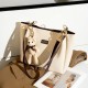 2025 new style summer top-grain genuine leather handbag, fashionable and versatile textured diamond-patterned crossbody bag