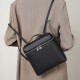 2025 new top-grain cowhide shoulder bag, fashionable Piana backpack, large-capacity travel backpack