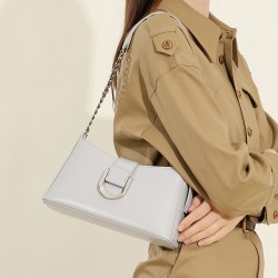 Saddle bag, crossbody bag for women, 2025 new style women's bags, spring and summer light luxury genuine leather shoulder bag for women