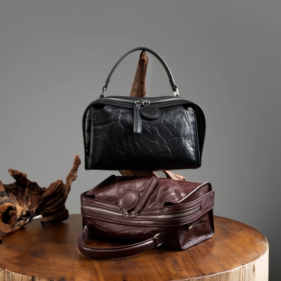 Clearance Women's Bags, Crossbody Genuine Leather, Versatile Underarm Bag, Chain Shoulder Bag