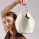 Original TC top-grain cowhide large-capacity vegetable basket genuine leather tote bag, a new summer trendy mother-and-child commuter bag Original TC top-grain cowhide large-capacity vegetable basket genuine leather tote bag, a new summer trendy mother-and-child commuter bag