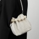 New Chinese-style beaded bag, a unique niche top-grain cowhide bag, a women's hand-scratched lunch box bag, a beaded handbag and crossbody bag.