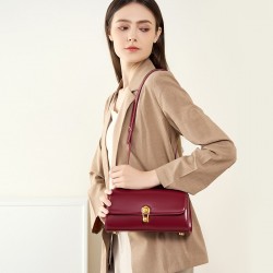 Planet Baguette bag for women, 2025 new spring/summer single-shoulder/crossbody genuine leather niche underarm bag.