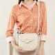 24 Early Fall New Fashion Genuine Leather High-End Handbag, Solid Color Elegant Single-Shoulder Crossbody Tote Bag