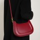2025 spring and summer vintage genuine leather saddle bags, single-shoulder crossbody bags, red wedding bags, daily gifts for girlfriends 2025 spring and summer vintage genuine leather saddle bags, single-shoulder crossbody bags, red wedding bags, daily gifts for girlfriends