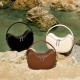 New niche design genuine leather Apple Yuanbao Super hot summer bags, exquisite, high-end handbags, shoulder bags, and crossbody bags for women. New niche design genuine leather Apple Yuanbao Super hot summer bags, exquisite, high-end handbags, shoulder bags, and crossbody bags for women.