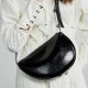 2025 new genuine leather women's bag, lazy-style crescent bag, large-capacity shoulder crossbody bag 2025 new genuine leather women's bag, lazy-style crescent bag, large-capacity shoulder crossbody bag