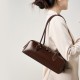 2025 new models, Korean women's bags. Niche design, large-capacity cowhide underarm shoulder bag, long red baguette bag for women 2025 new models, Korean women's bags. Niche design, large-capacity cowhide underarm shoulder bag, long red baguette bag for women
