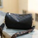 Used women's bags, niche design handbag, large capacity cowhide shoulder underarm bag, cowhide commuter bowling bag. Used women's bags, niche design handbag, large capacity cowhide shoulder underarm bag, cowhide commuter bowling bag.