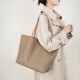 2025 new top-grain cowhide handmade tote bag for women Women's commuter bag, large-capacity handbag, shoulder bag, large bag
