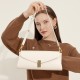 High-end niche genuine leather bags for women, 2025 new trendy, versatile shoulder and crossbody bags for commuting, trendy underarm bags
