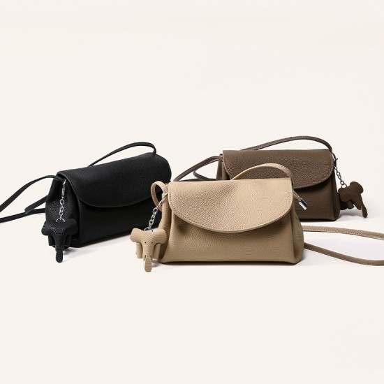 2025 new trendy, high-end, fashionable, summer mini, exquisite genuine leather soft leather bags for women.