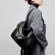 2025 winter new large-capacity genuine leather shoulder bag, European and American style soft leather tote bag, simple casual women's bag 2025 winter new large-capacity genuine leather shoulder bag, European and American style soft leather tote bag, simple casual women's bag