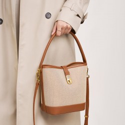 Litchi-Pattern Birkin Bag, a Trendy, Large-Capacity Kelly Bag for Women, 2025 New Style