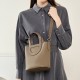 2025 new togo top-grain cowhide pig nose basket bucket bag, handbag, shoulder bag, crossbody bag