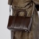 2025 New Style Mini Shoulder Bag, Spring/Summer Wholesale top-grain cowhide saddle bags, genuine leather women's bags, versatile Evelyn crossbody small bag 2025 New Style Mini Shoulder Bag, Spring/Summer Wholesale top-grain cowhide saddle bags, genuine leather women's bags, versatile Evelyn crossbody small bag